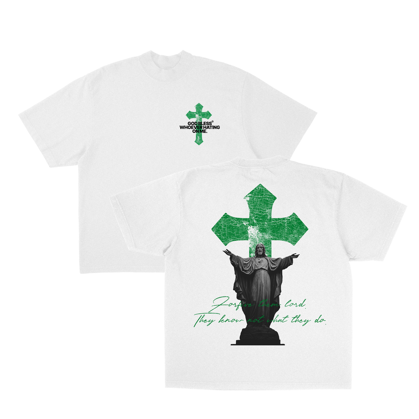 FORGIVE THEM WHITE TEE