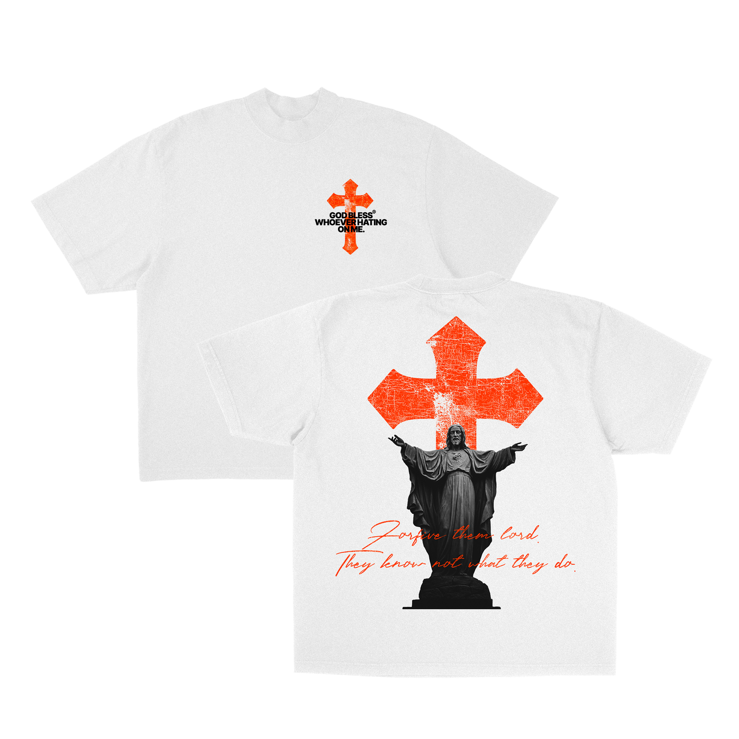 FORGIVE THEM WHITE TEE