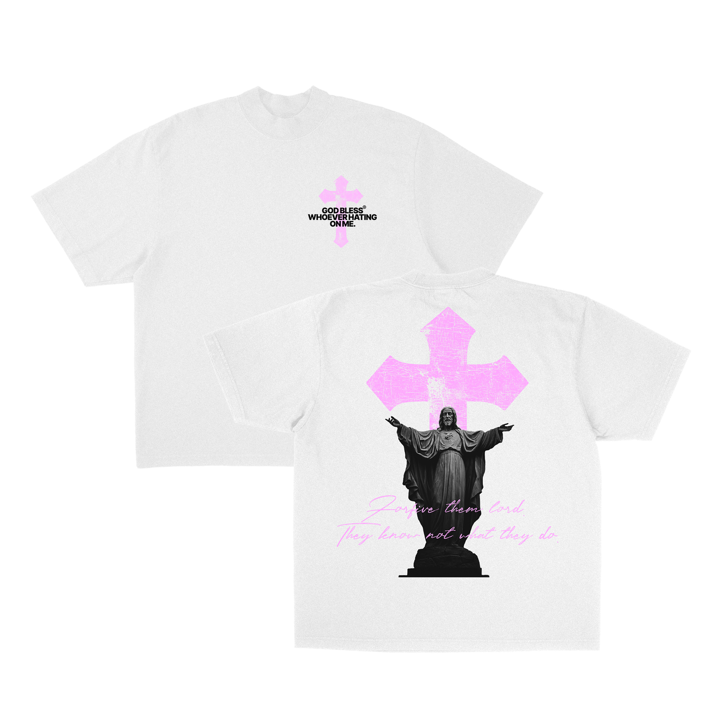 FORGIVE THEM WHITE TEE