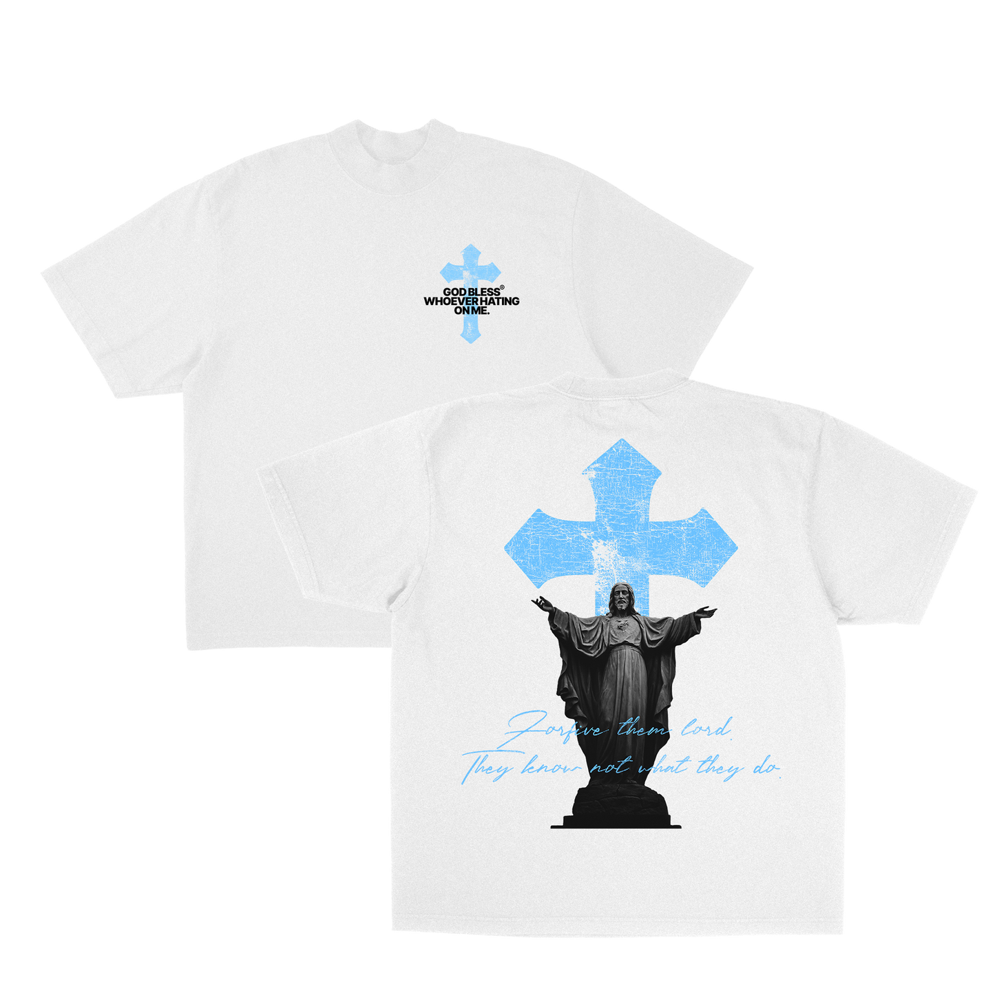 FORGIVE THEM WHITE TEE