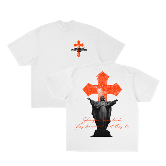FORGIVE THEM WHITE TEE